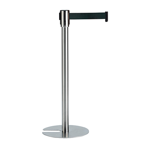 テラモト　ＳＵ－６６１－８００－７　ベルトパーテーションスタンド