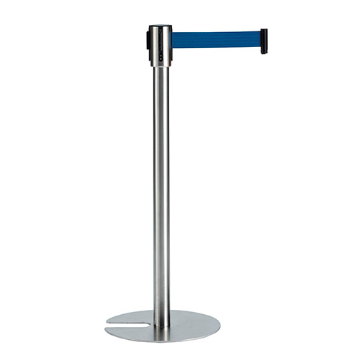 テラモト　ＳＵ－６６１－８００－３　ベルトパーテーションスタンド