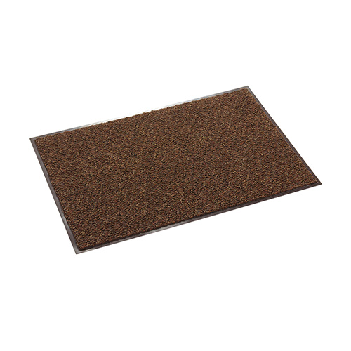 テラモト　ＭＲ－０４９－３４０－４　雨天用マット　ニューリブリード　ブラウン