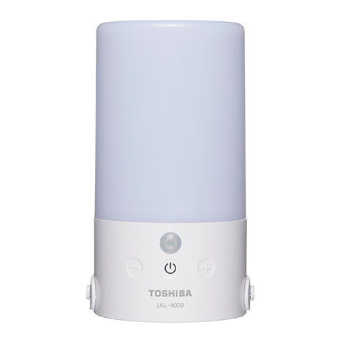 東芝　ＬＫＬ－４０００（Ｗ）　センサー・調光機能付きＬＥＤランタン