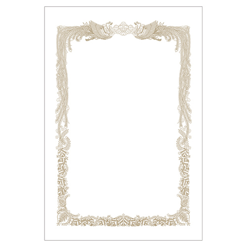 ササガワ　１０－１５２１　ミニＯＡ賞状用紙