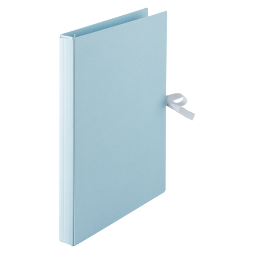 セキセイ　ＡＥ－５０ＨＪ－１０　ブルー　のびーるファイル　Ａ４　ブルー