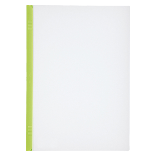 リヒトラブ　Ｇ１７２０－６　スライドバーファイル１０冊　Ａ４Ｓ　黄緑