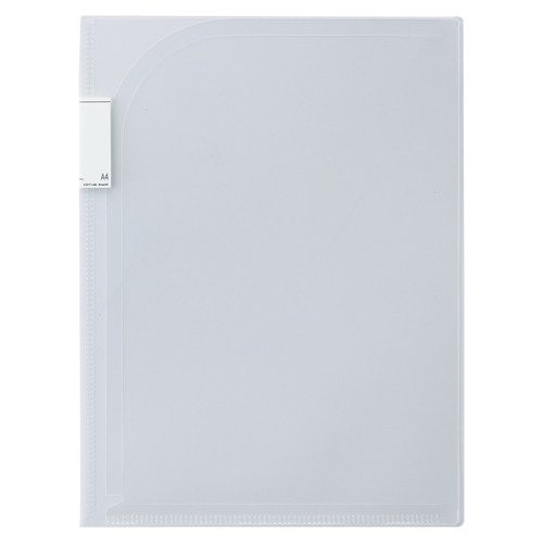 リヒトラブ　Ｆ－３４１０－１　２ポケットホルダー　Ａ４　乳白