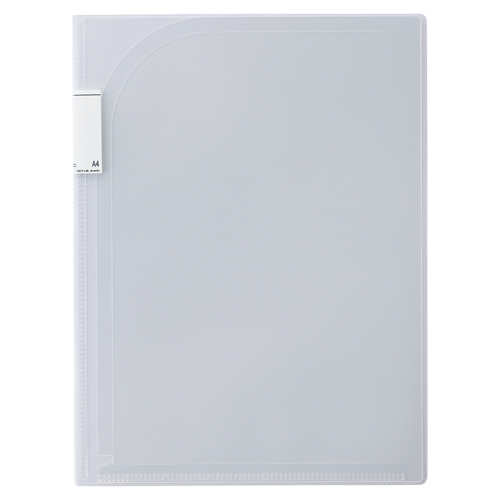 リヒトラブ　Ｆ－３４１１－１　４ポケットホルダー　Ａ４　乳白