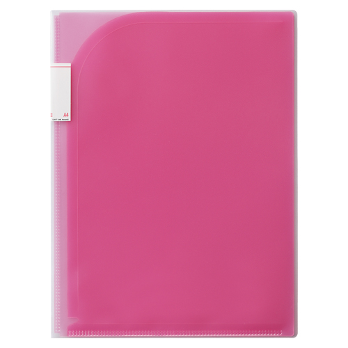 リヒトラブ　Ｆ－３４１２－３　６ポケットホルダー　Ａ４　赤