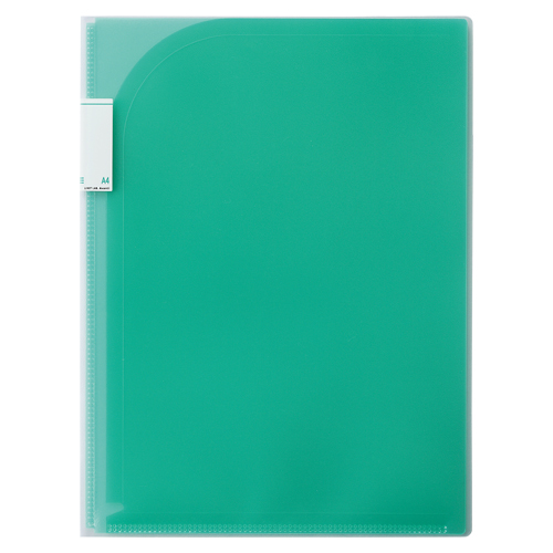 リヒトラブ　Ｆ－３４１２－７　６ポケットホルダー　Ａ４　緑