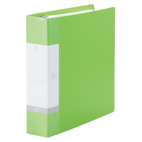 リヒトラブ　Ｇ３８０８－６　クリヤーブック＜交換タイプ＞　６黄緑