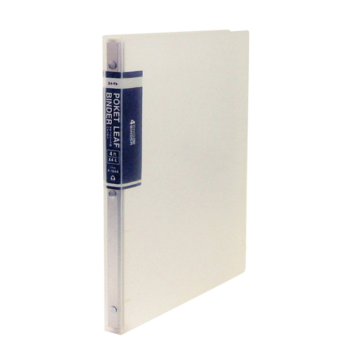 コレクト　Ｆ－１０４４－ＣＬ　コレクションポケットバインダー４穴　薄型