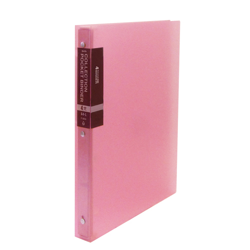 コレクト　Ｆ－３０４４－ＣＰＩ　コレクションポケットバインダー４穴　厚型