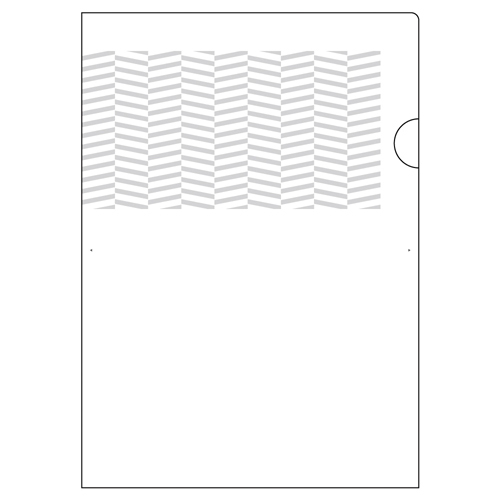 ヒサゴ　ＯＰ２４７１Ｓ　紙製トリックフォルダパターン小　３枚入