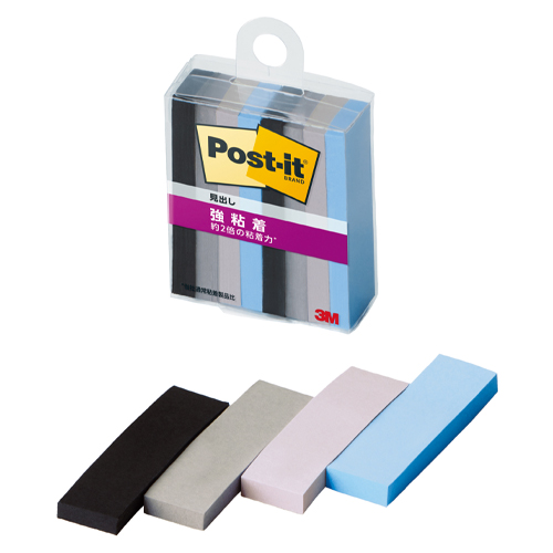 スリーエム　７００ＳＳ－ＭＣ－９　ポストイット強粘着見出し　マルチカラー