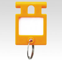 ナカバヤシ　ＫＨ－１－キ　キーハウスホルダー　１個吊　黄