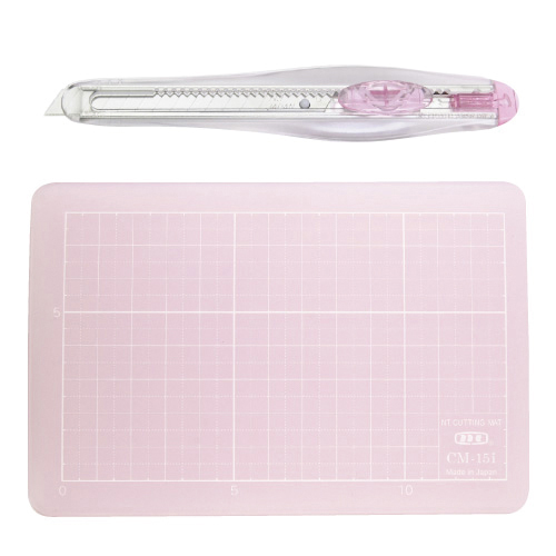 エヌティー　ＳＥＴ－ＡＭ３５０Ｐ－Ｐ　ＮＴカッターミニカッティングマットセット