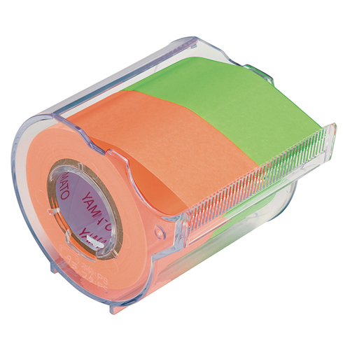 ヤマト　ＮＯＲＫ－２５ＣＨ－６Ｄ　ロールテープカッター付　オレンジ・ライム