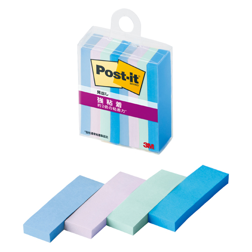 スリーエム　７００ＳＳ－ＭＣ－２Ｎ　ポストイット強粘着見出し　マルチカラー