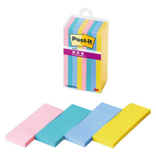 スリーエム　５００ＳＳ－ＭＣ－３Ｎ　ポストイット強粘着ふせん　マルチカラー