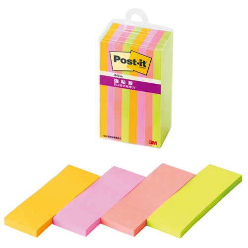 スリーエム　５００ＳＳ－ＭＣ－６Ｎ　ポストイット強粘着ふせん　マルチカラー