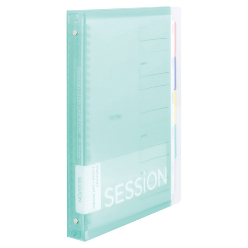 マルマン　Ｆ３１０－５３　Ｂ５　バインダー　セッション　Ｍグリーン