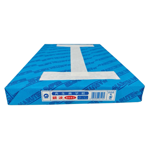 ゴークラ　Ｇ－８５９２　画学紙　銀波　Ｎｏ．８５９２