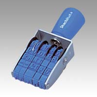 シヤチハタ　ＮＦＤ－２Ｍ　欧文日付　２号　明朝体