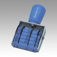 シヤチハタ　ＮＦＢ－５Ｍ　欧文トビ日付　５号　明朝体