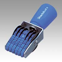 シヤチハタ　ＣＦ－６３Ｍ　欧文６連　３号　明朝体