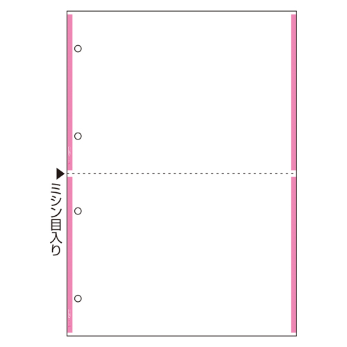 ヒサゴ　ＦＳＣＦ２２０９　Ａ４ＮＣピンクライン２面４穴