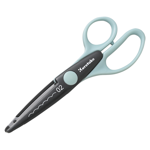 呉竹　ＫＵ２３０－２　クラフトはさみ　０２ＳＥＭＩＣＩＲＣＬＥ