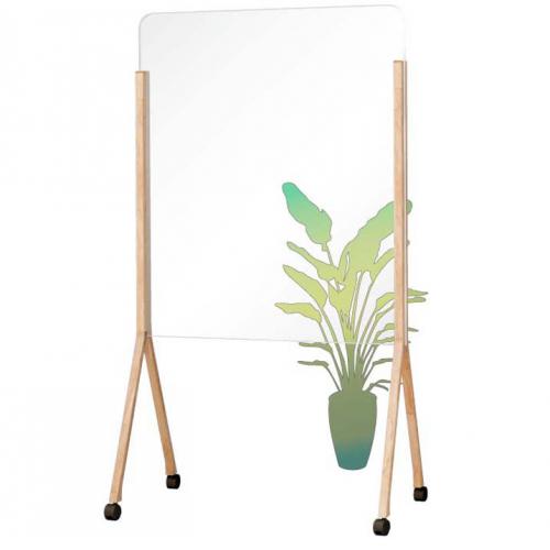 馬印　ＷＭＴＰ３４　木製脚透明ボード