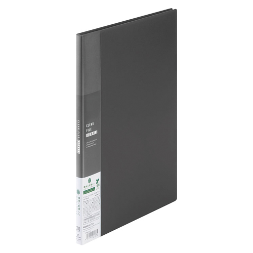 キングジム　１３６ＢＭ－ＢＫ　クリアーファイル　バイオマス