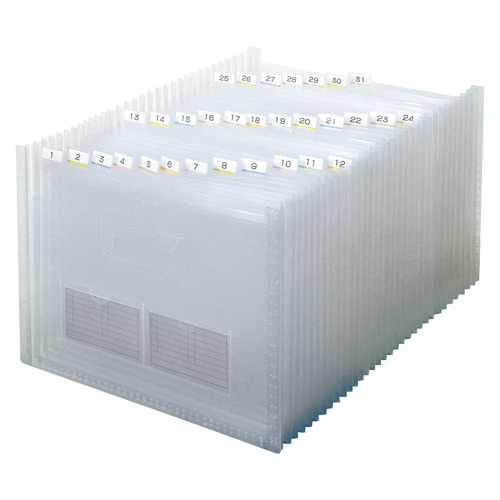 テージー　ＦＤ－２４４－１７　クリア　ドキュメントファイルのびーる２