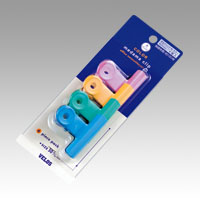 ベロス　ＫＣＳ－２５２２　ヌリカラー目玉クリップ　中サイズ