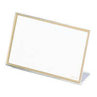 クラウン　ＣＲ－ＫＤ１００－Ｔ　Ｌ型カード立アクリル製