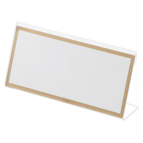 クラウン　ＣＲ－ＫＤ１２０－Ｔ　Ｌ型カード立アクリル製