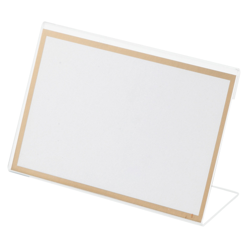 クラウン　ＣＲ－ＫＤ１２１－Ｔ　Ｌ型カード立アクリル製