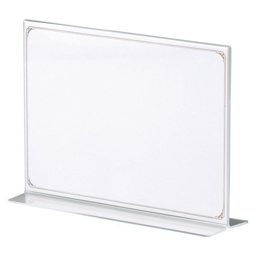 クラウン　ＣＲ－ＭＮ２１０－Ｔ　Ｔ型メニューアクリル製