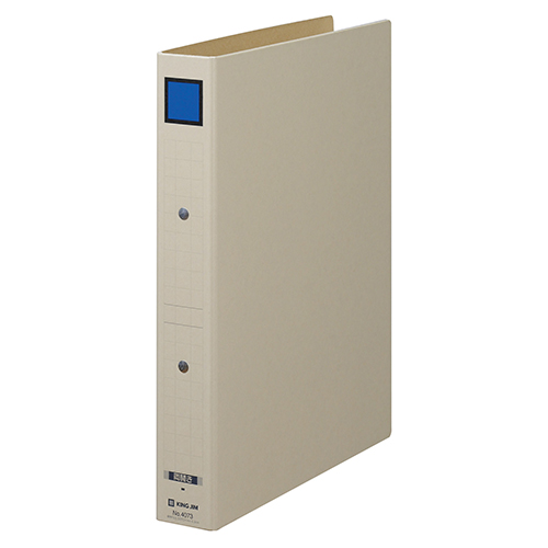 キングジム　４０７３－Ｂ　Ａ４Ｓ保存ファイル　ドッチ式　青