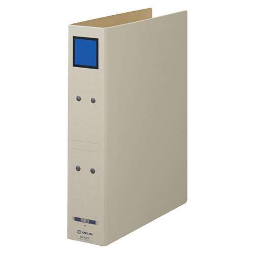 キングジム　４０７５－Ｂ　Ａ４Ｓ保存ファイル　ドッチ式　青