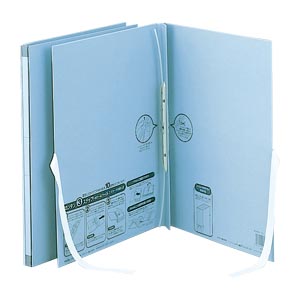 セキセイ　ＡＥ－５０ＦＨ－１０　ブルー　のびーるファイルエスヤード外ひも付ブルー