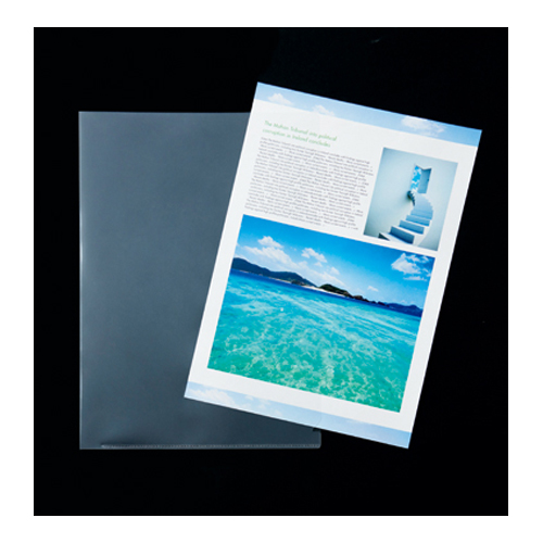 山口工業　ＹＧ－１１０－１００ＨＣ（Ｒ）　クリアホルダーハイクリスタルＡ４　百枚