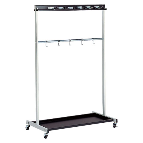 テラモト　ＣＥ－４９１－３３０－０　モップハンガー　ＲＣ型　１２本掛