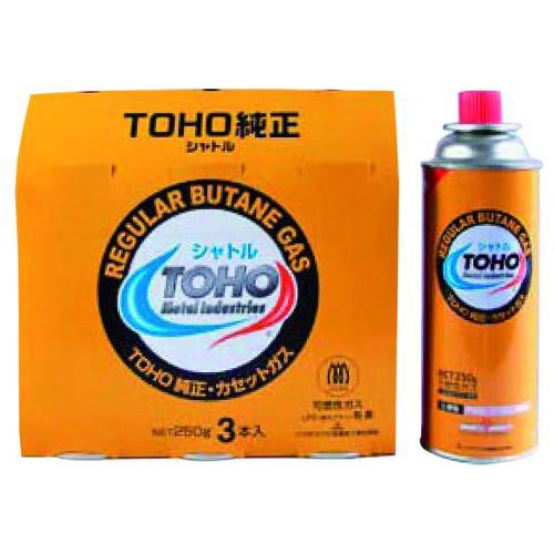 河本総合防災　１０１０６８１５　ＴＯＨＯカセットガス　３本組