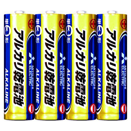 三菱電機　ＬＲ６Ｎ／４Ｓ　アルカリ（Ｎタイプ）単３