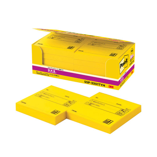 スリーエム　ＳＳＰ－３３０１ＴＹＮ　ポストイット強粘着スタンダードプリント