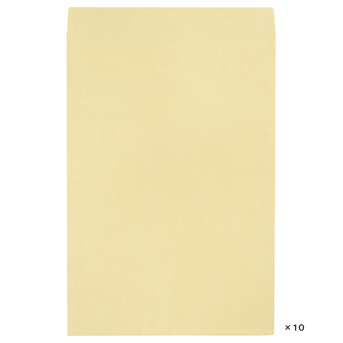 寿堂　０３８５３　クラフト封筒角Ａ３マチ付１００ｇ　１０枚
