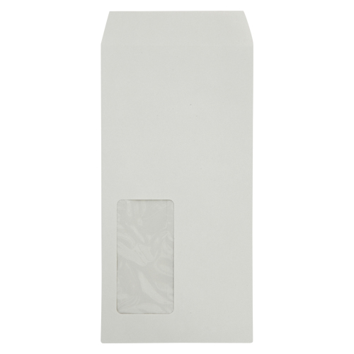 寿堂　０３２２７　マド付封筒長３ハーフトーンカラーグレー