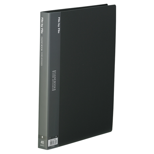 ビュートン　ＢＣＢ－Ａ４－４０ＤＧ　クリヤーブックＡ４判縦型（４０ポケット）