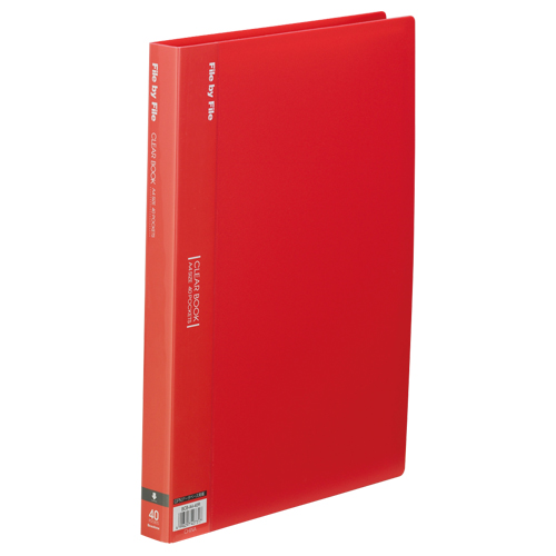 ビュートン　ＢＣＢ－Ａ４－４０Ｒ　クリヤーブックＡ４判縦型（４０ポケット）