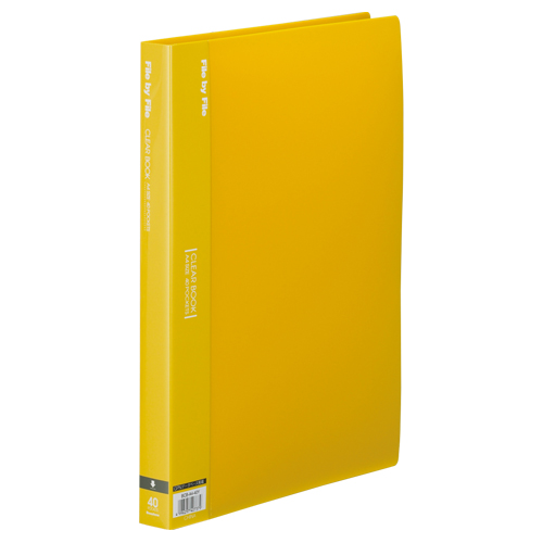 ビュートン　ＢＣＢ－Ａ４－４０Ｙ　クリヤーブックＡ４判縦型（４０ポケット）